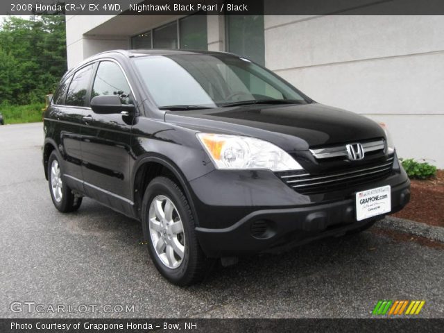 2008 Honda CR-V EX 4WD in Nighthawk Black Pearl