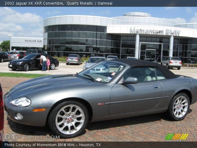 2002 Jaguar XK XKR Convertible in Quartz Metallic