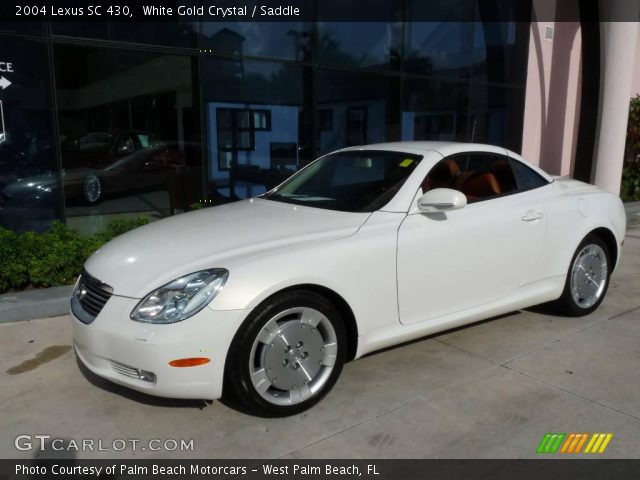 2004 Lexus SC 430 in White Gold Crystal