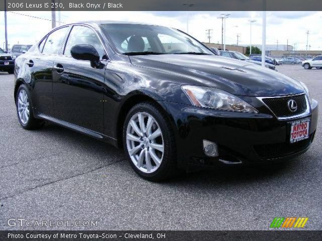 2006 Lexus IS 250 in Black Onyx