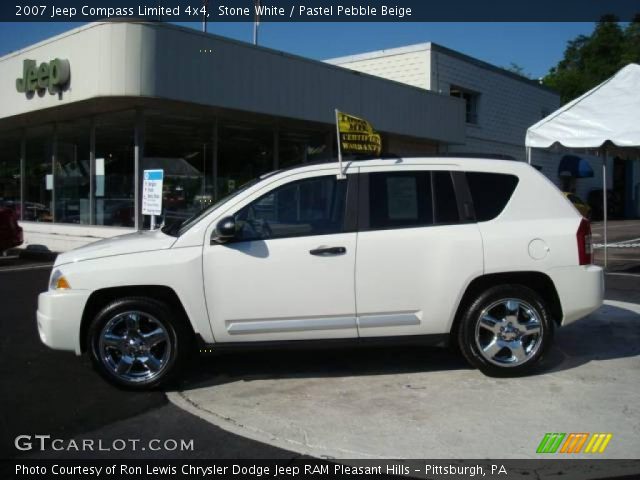 2007 Jeep Compass Limited 4x4 in Stone White