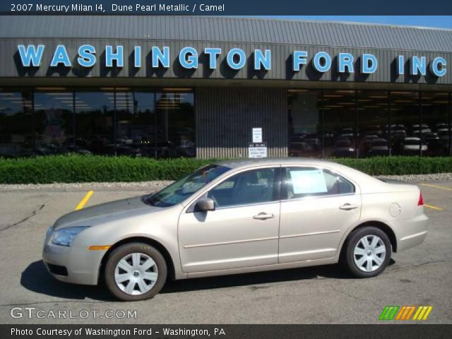 2007 Mercury Milan I4 in Dune Pearl Metallic