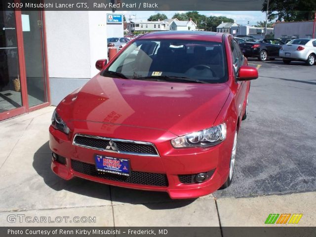 2009 Mitsubishi Lancer GTS in Rally Red Pearl