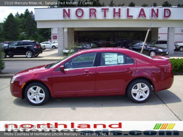 2010 Mercury Milan I4 in Sangria Red Metallic