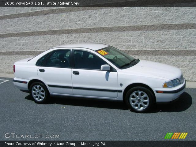 2000 Volvo S40 1.9T in White