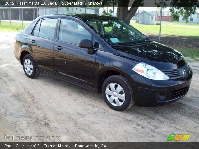Nissan versa black 2009 #5
