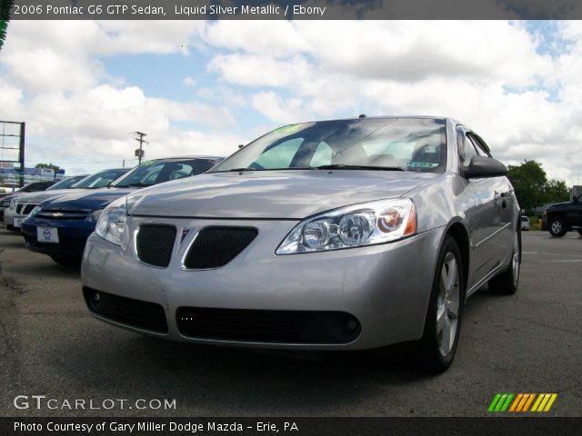 2006 Pontiac G6 GTP Sedan in Liquid Silver Metallic
