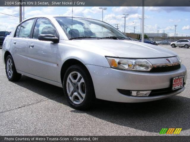 2004 Saturn ION 3 Sedan in Silver Nickel