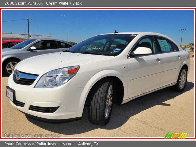 2008 Saturn Aura XR in Cream White