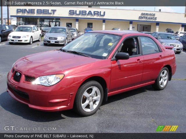 2007 Subaru Impreza 2.5i Sedan in Garnet Red Pearl