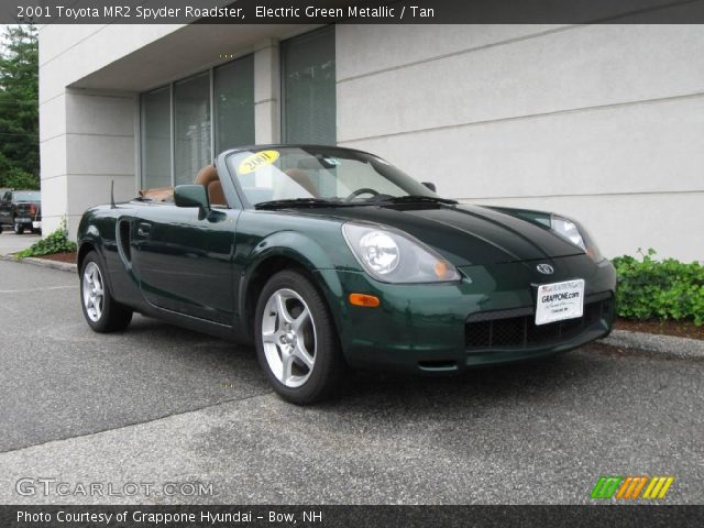 2001 Toyota MR2 Spyder Roadster in Electric Green Metallic