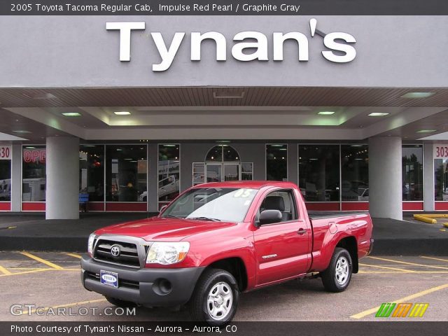 2005 Toyota Tacoma Regular Cab in Impulse Red Pearl