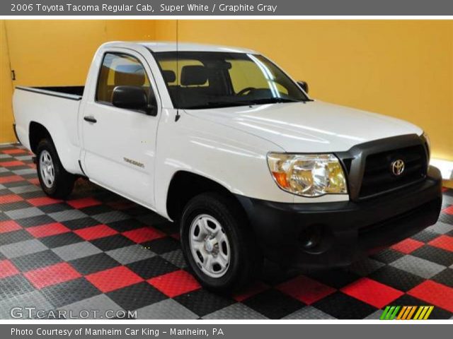 2006 Toyota Tacoma Regular Cab in Super White