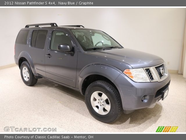 2012 Nissan Pathfinder S 4x4 in Navy Blue