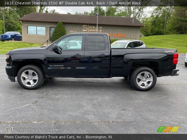 2016 Chevrolet Silverado 1500 WT Double Cab 4x4 in Black