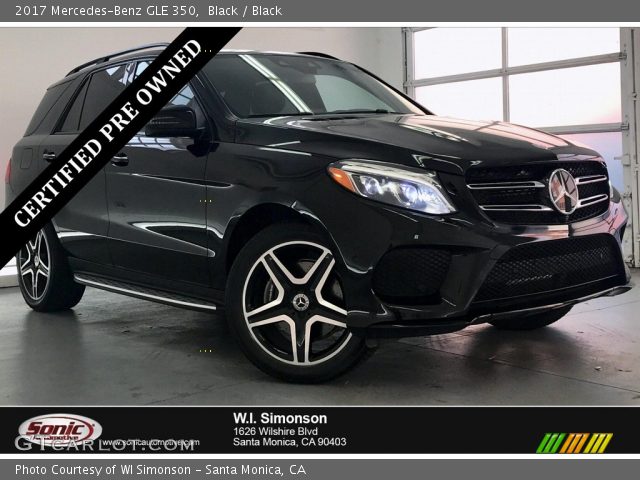 2017 Mercedes-Benz GLE 350 in Black