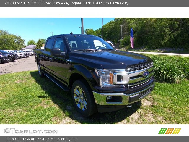 2020 Ford F150 XLT SuperCrew 4x4 in Agate Black