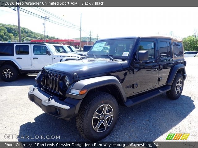 2020 Jeep Wrangler Unlimited Sport 4x4 in Black