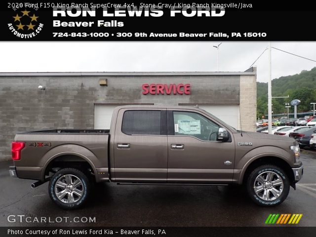2020 Ford F150 King Ranch SuperCrew 4x4 in Stone Gray