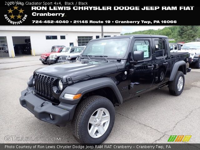 2020 Jeep Gladiator Sport 4x4 in Black