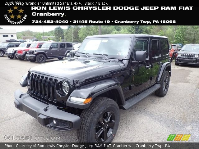 2020 Jeep Wrangler Unlimited Sahara 4x4 in Black