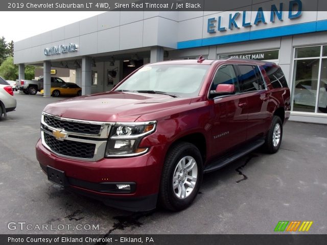 2019 Chevrolet Suburban LT 4WD in Siren Red Tintcoat