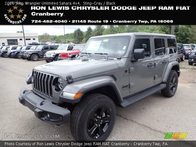 2020 Jeep Wrangler Unlimited Sahara 4x4 in Sting-Gray