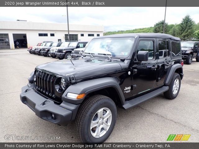 2020 Jeep Wrangler Unlimited Sport 4x4 in Black