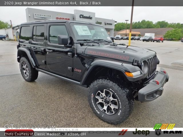 2020 Jeep Wrangler Unlimited Rubicon 4x4 in Black
