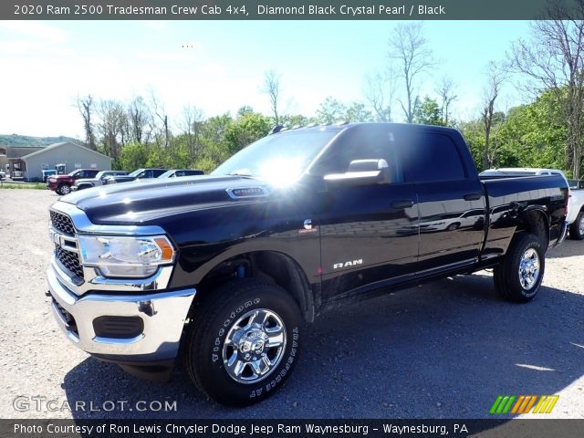 2020 Ram 2500 Tradesman Crew Cab 4x4 in Diamond Black Crystal Pearl