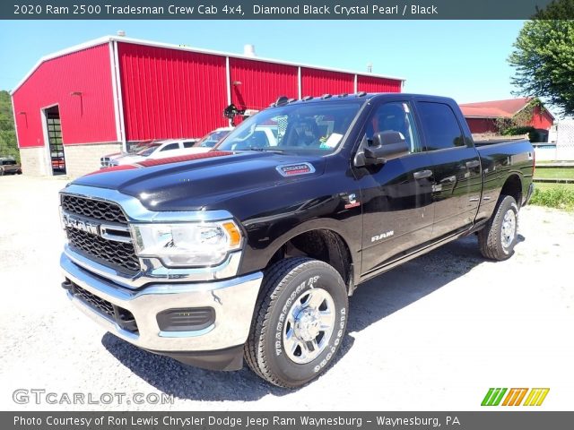 2020 Ram 2500 Tradesman Crew Cab 4x4 in Diamond Black Crystal Pearl