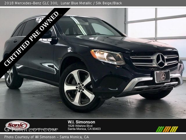2018 Mercedes-Benz GLC 300 in Lunar Blue Metallic