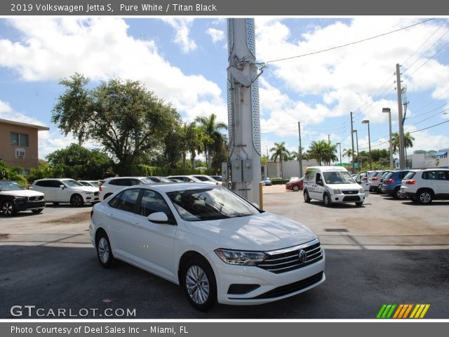 2019 Volkswagen Jetta S in Pure White