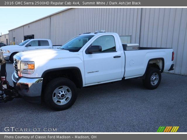 2016 GMC Sierra 2500HD Regular Cab 4x4 in Summit White
