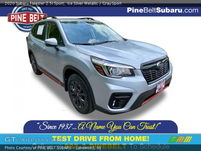 2020 Subaru Forester 2.5i Sport in Ice Silver Metallic