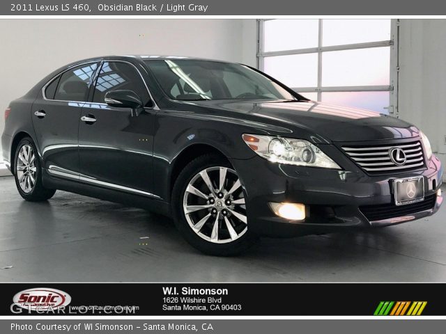 2011 Lexus LS 460 in Obsidian Black