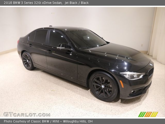 2018 BMW 3 Series 320i xDrive Sedan in Jet Black