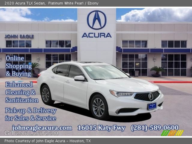 2020 Acura TLX Sedan in Platinum White Pearl