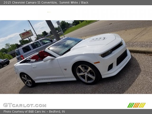 2015 Chevrolet Camaro SS Convertible in Summit White