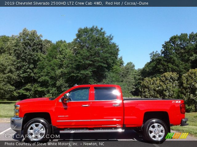 2019 Chevrolet Silverado 2500HD LTZ Crew Cab 4WD in Red Hot