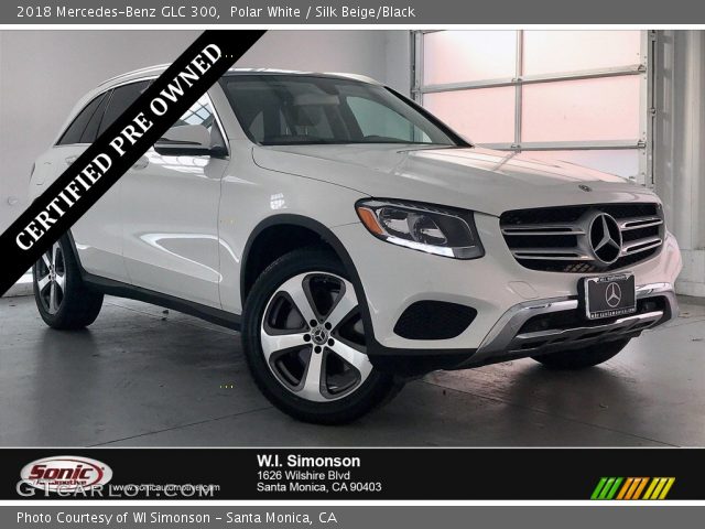 2018 Mercedes-Benz GLC 300 in Polar White