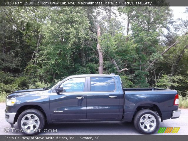 2020 Ram 1500 Big Horn Crew Cab 4x4 in Maximum Steel Metallic