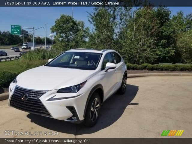 2020 Lexus NX 300 AWD in Eminent White Pearl