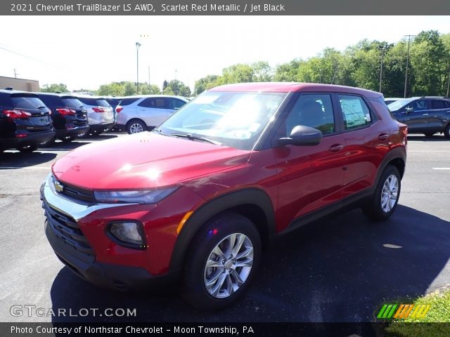 2021 Chevrolet TrailBlazer LS AWD in Scarlet Red Metallic
