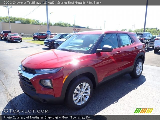 2021 Chevrolet TrailBlazer LS AWD in Scarlet Red Metallic