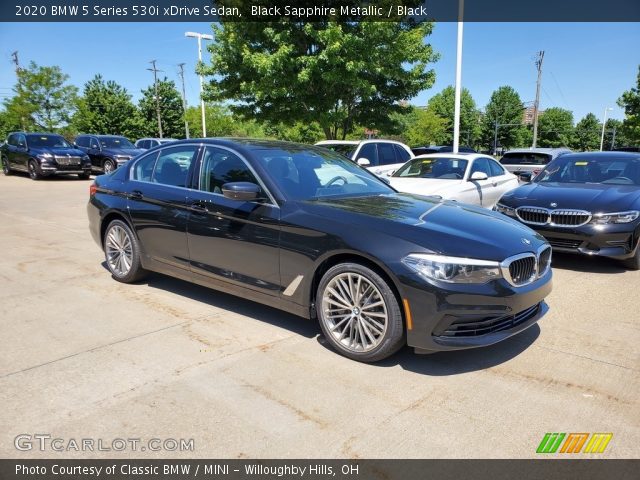 2020 BMW 5 Series 530i xDrive Sedan in Black Sapphire Metallic