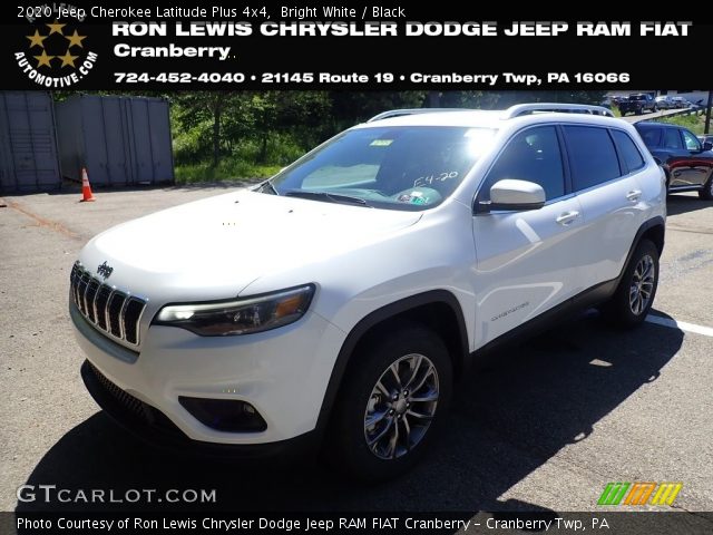 2020 Jeep Cherokee Latitude Plus 4x4 in Bright White
