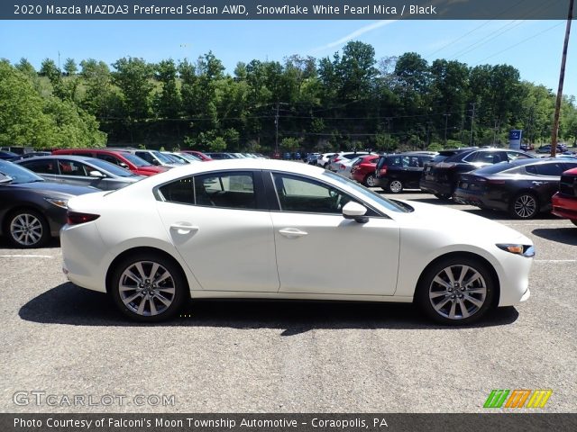 2020 Mazda MAZDA3 Preferred Sedan AWD in Snowflake White Pearl Mica