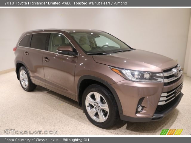 2018 Toyota Highlander Limited AWD in Toasted Walnut Pearl