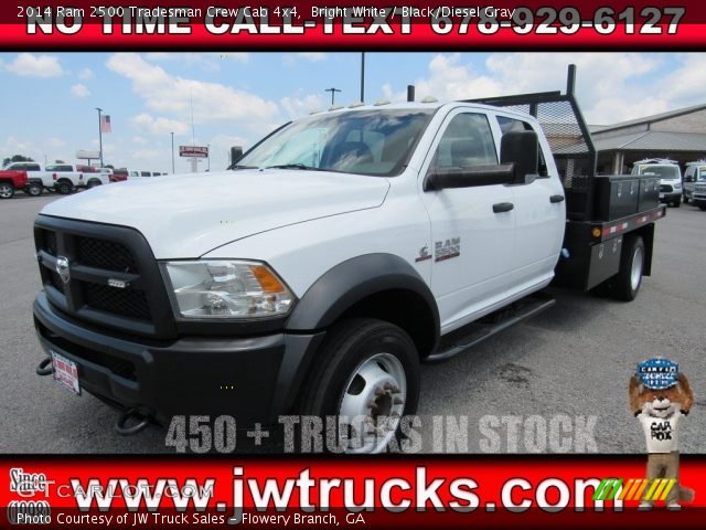 2014 Ram 2500 Tradesman Crew Cab 4x4 in Bright White
